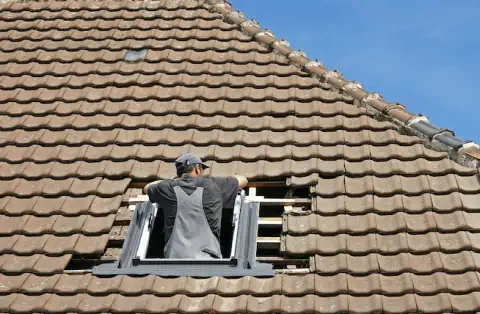 Pose de velux - Locoal-Mendon